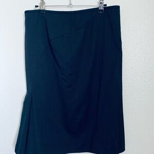 Armani Collezioni Dark Gray Pencil Skirt